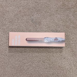 MINI TRAVEL CURLING WAND • WHITE MARBLE & ROSE GOLD